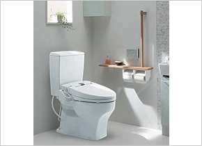 暖房便座付きシャワートイレ 2台標準（1F・2F）
